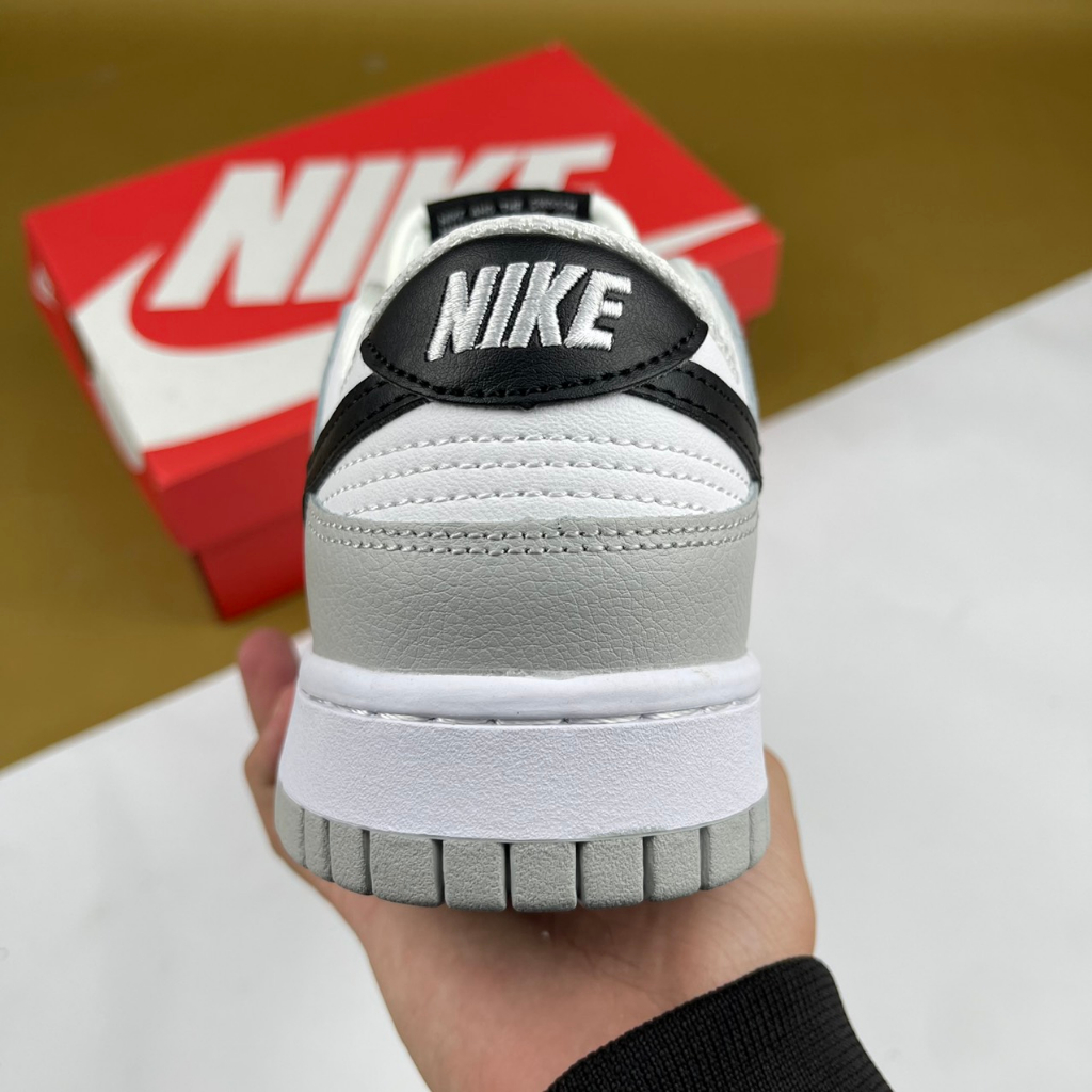 Giày SB Dunk Low Retro SE Jackpot Grey Fog, SB Xám Trắng Móc Đen - Dino.Sneaker99