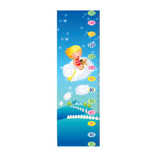 Decal thước đo chiều cao cho bé