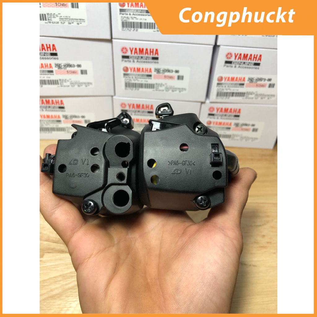 Cùm Công Tắc Zin Ex2019 Chính Hãng Yamaha Gắn Sirius Như Zin Đã Mod Sẵn Giắc