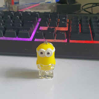 Móc khoá xe máy,balo,túi ví,nhân vật hoạt hình minions,có đèn không sáng