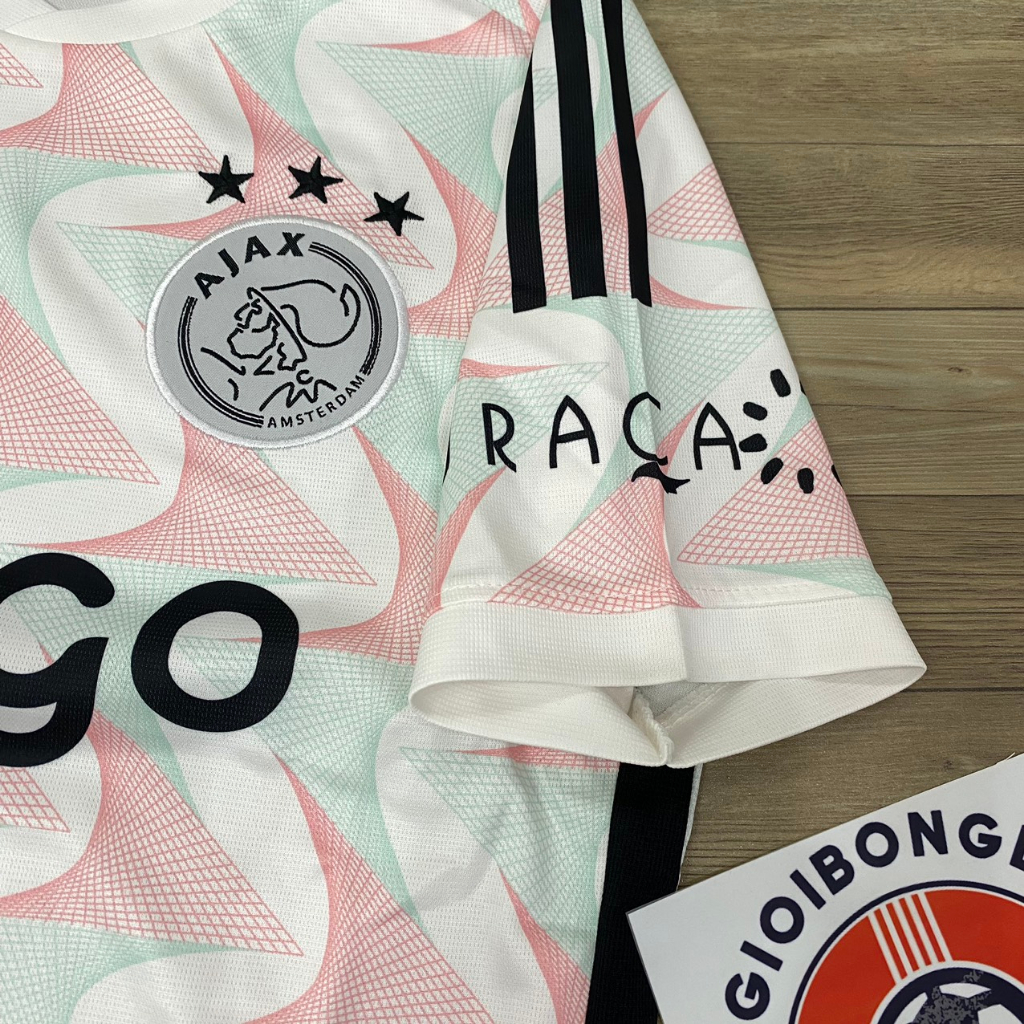 Áo CLB Ajax Ziggo Thun Mè HD Áo Đá Banh 2024 Mới Nhất Siêu Đẹp