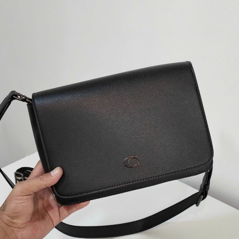 Túi C0ach nam da thật đeo chéo thanh lịch