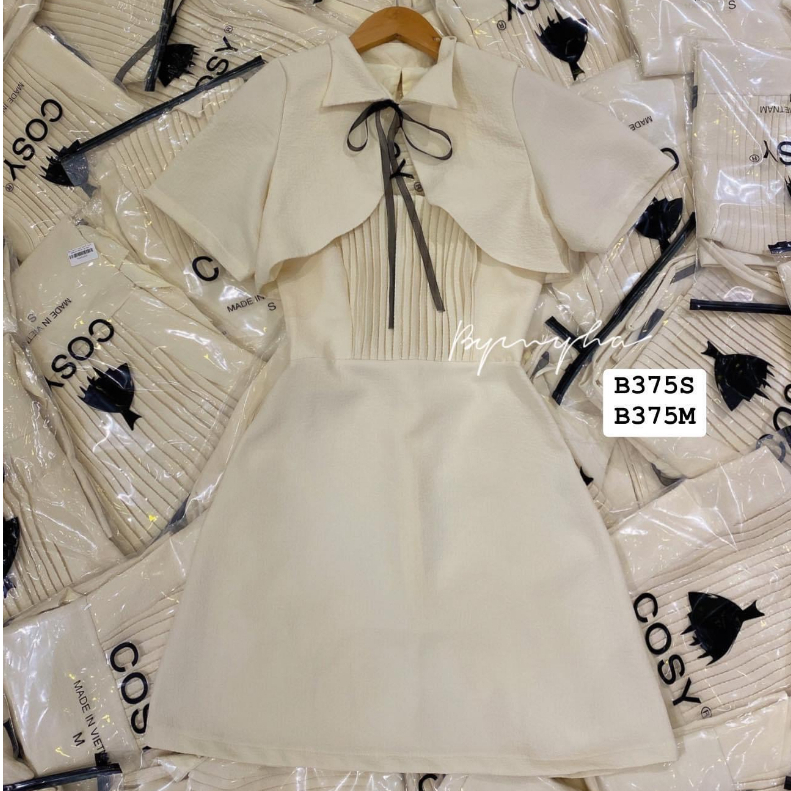 Set Váy 2 Dây Kèm Áo Khoác Rời Phong Cách Sang Chảnh Lịch Sự