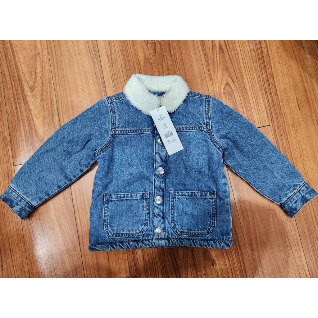 Áo khoác bò lót bông George UK