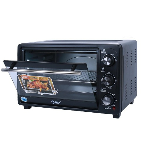 Lò Nướng Điện Đa Năng 22 Lít Comet CM-6526, Công Suất 1000W, Phù Hợp Nướng Bánh Mì