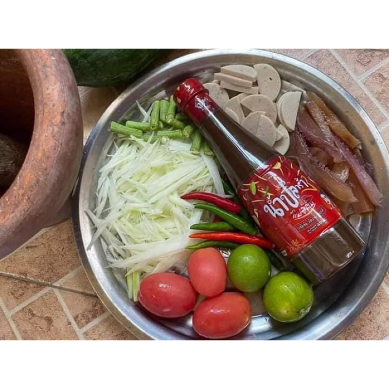 Nước mắm trộn gói đu đủ Thái Lan 🇹🇭