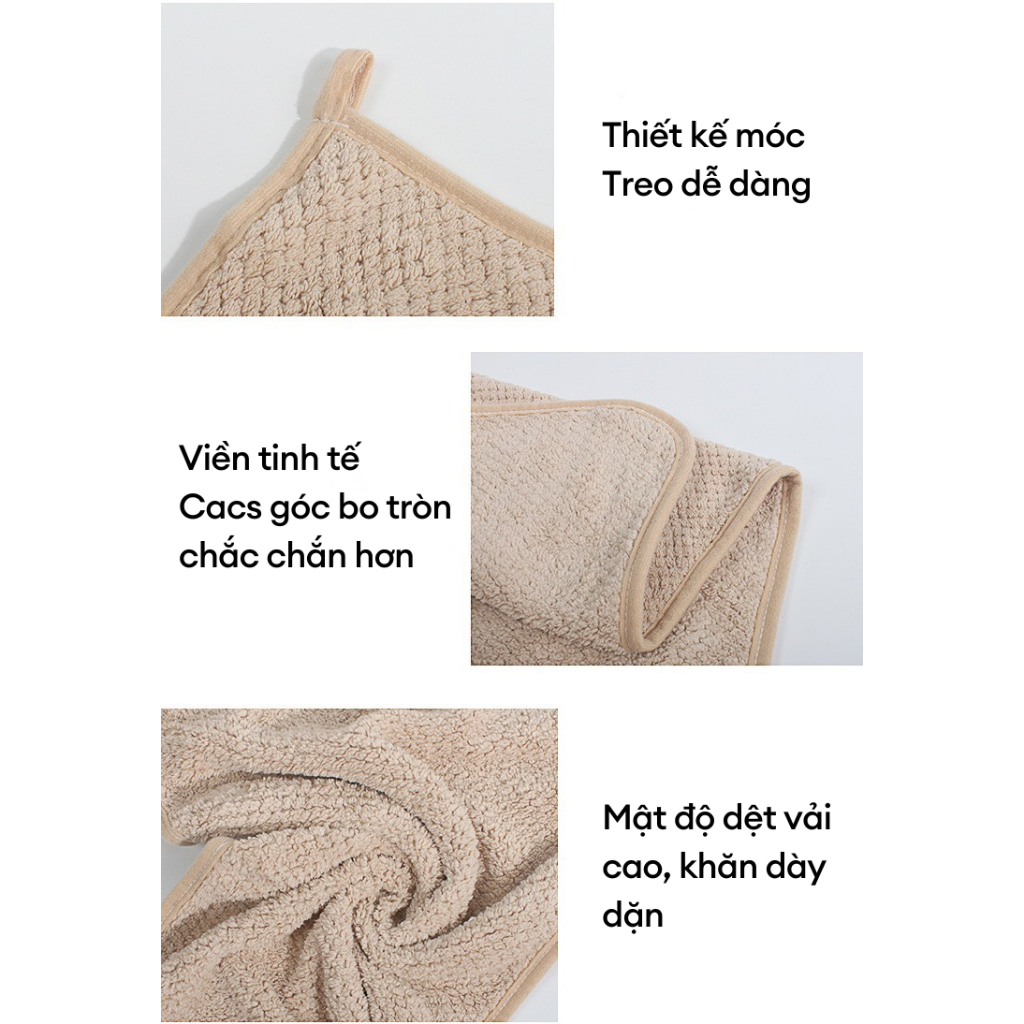 Khăn tắm chó mèo siêu thấm hút dày dặn không ra mủn Mooki Pet