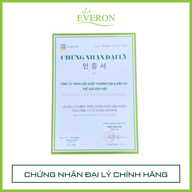ĐỆM BÔNG ÉP EVERON 4.0 GẤP 2 - VỎ CHẦN BÔNG ÊM ÁI - HÀNG CHÍNH HÃNG