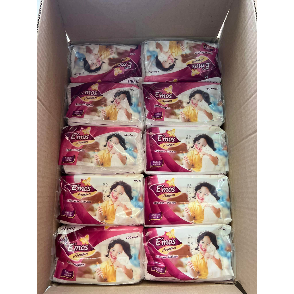 COMBO 10 gói giấy emoss*100 tờ cao cấp