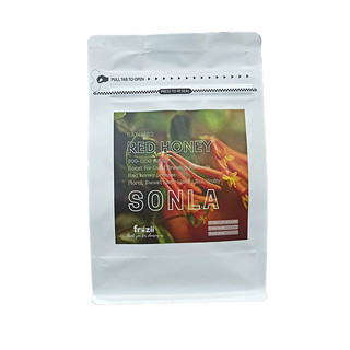Cà phê Arabica Sơn La Red Honey rang light+