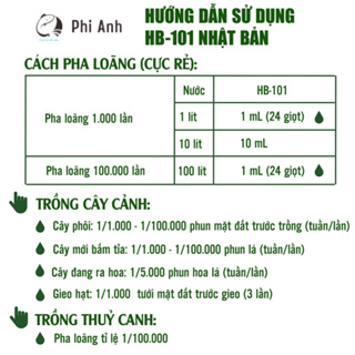 HB 101 Nhật Bản chính hãng, phân bón siêu kích ra rễ hữu cơ và kích thích