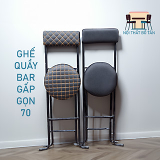 Ghế quầy bar gấp gọn - Ghế ban công, thu ngân xếp gọn nhiều mẫu