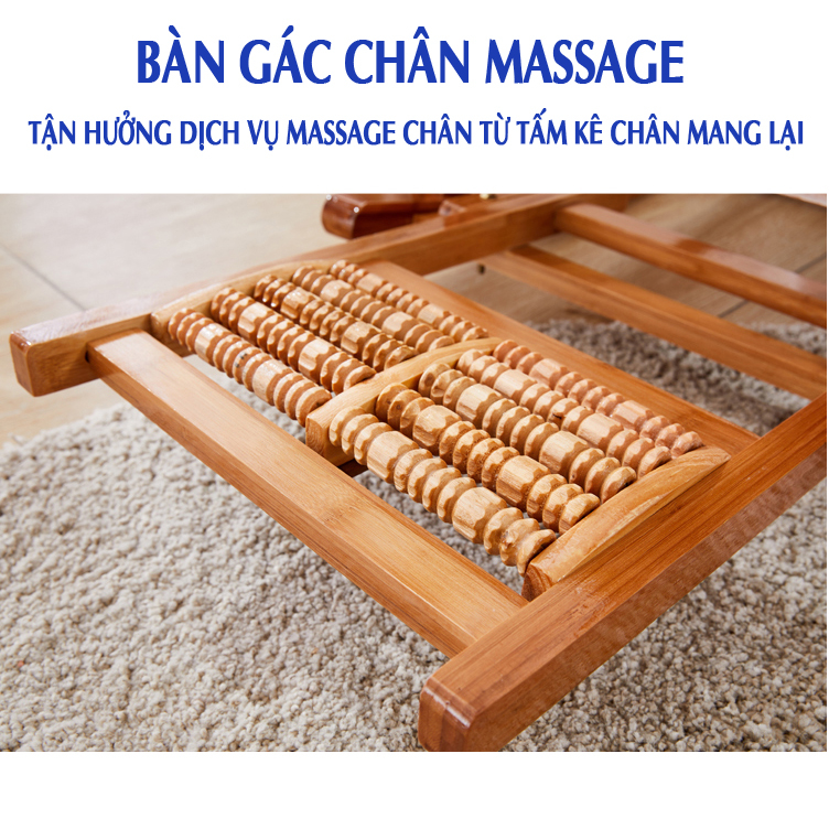 Ghế lười tựa lưng - Ghế thư giãn bập bênh thư giãn gỗ tre cao cấp giá rẻ