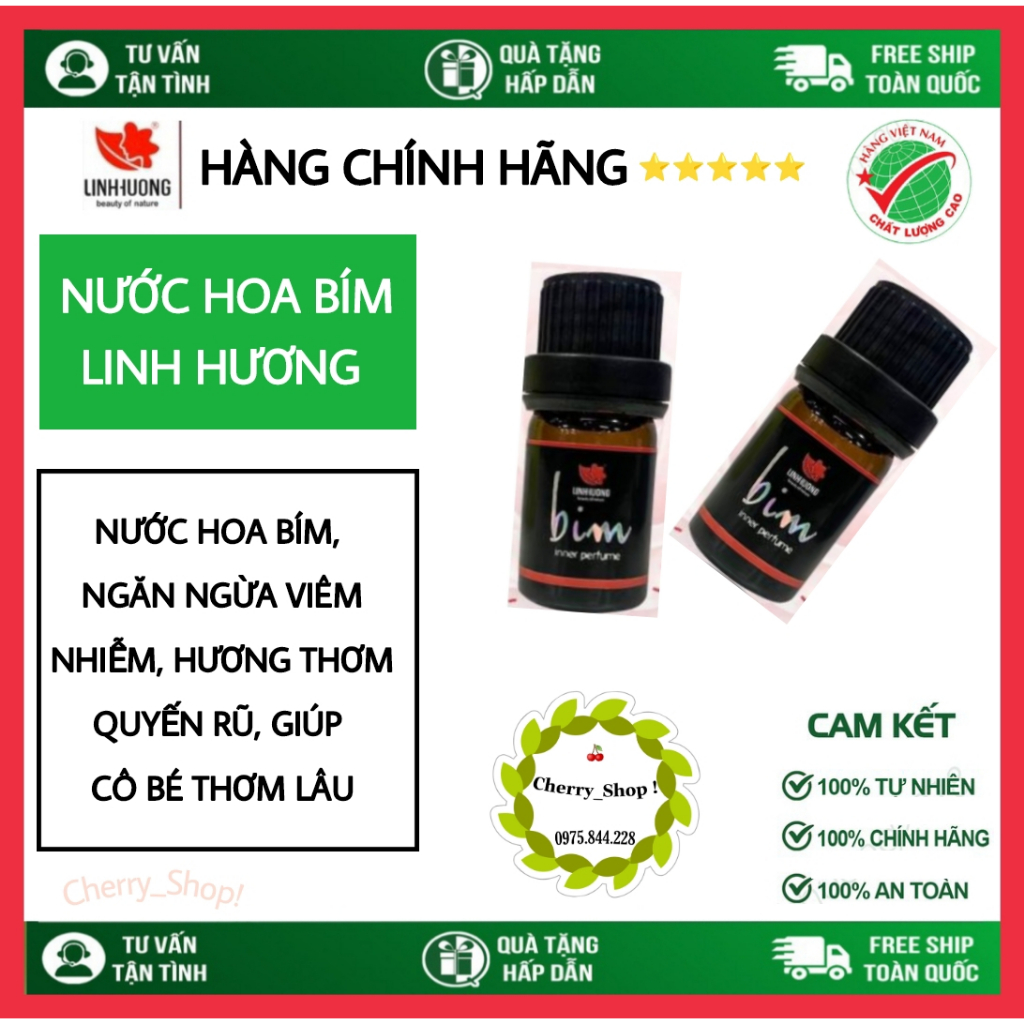 Nước hoa bim Linh Hương, Nước hoa cobe thơm lâu, Hàng chính hãng 100%