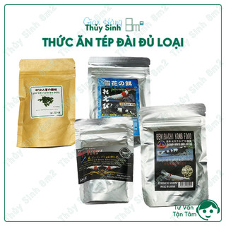 Thức Ăn Tép Cảnh Vỏ Đậu Nành, Thức Ăn Vi Sinh Bông Tuyết, Viên Rau Bina Food | 8m2