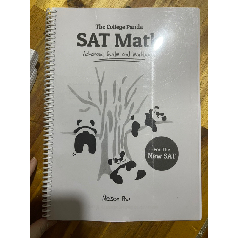 The college Panda SAT math bản photo gáy xoắn
