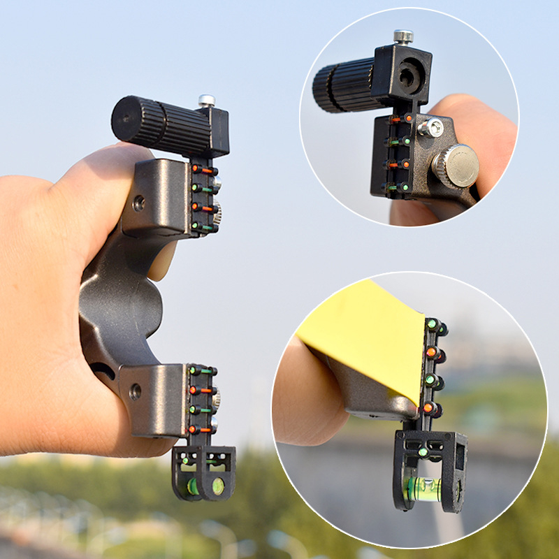 Ná cao su nhựa abs màu đen kèm đèn laze siêu sáng tặng dây