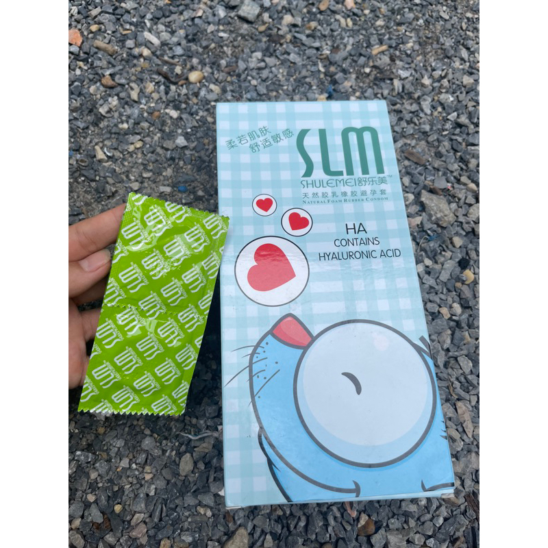 Bao cao su trung quốc slm ,bcs siêu mỏng hộp 100 cái