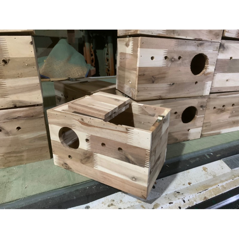 Tổ Yến Đẻ Yến Phụng 25x15x15 không khay,gỗ tràm ghép xuất khẩu US