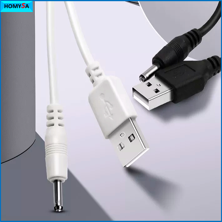 Cáp sạc đầu tròn 1.5mm thông dụng - Sử dụng cho loa niệm phật mini , đèn pin, máy tăm nước ... Dài 1m