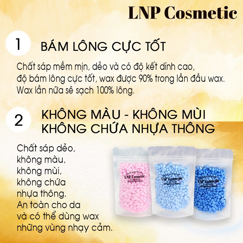 Combo sáp wax lông tặng chén nấu sáp silicon giúp làm sạch lông nách , tay , chân , bikini