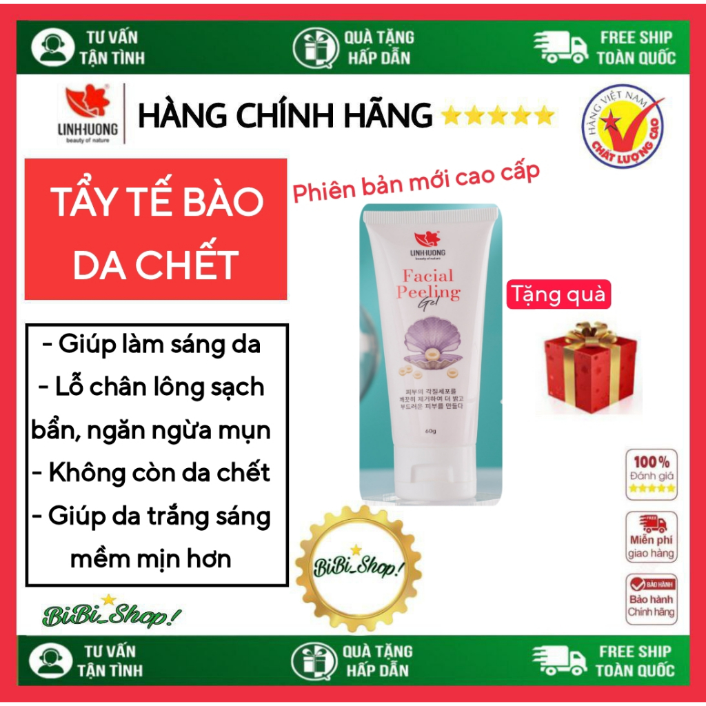 Gel Làm Sạch Tế Bào Da Chết Linh Hương, Phiên bản mới cao cấp, Giúp Da Mềm Mịn Trắng Sáng, hàng chính hãng 100%