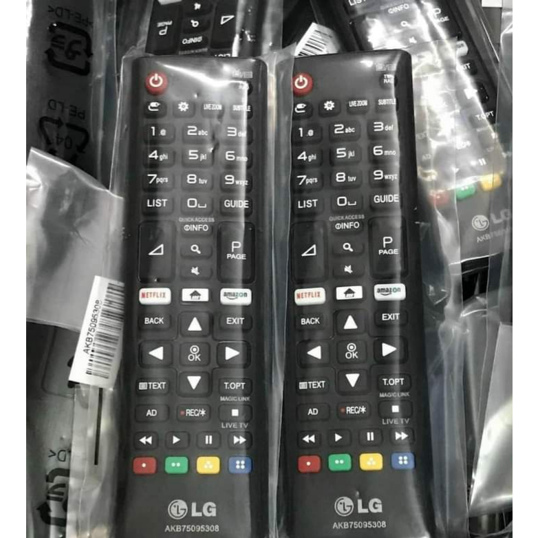REMOTE ĐIỀU KHIỂN TIVI LG SMART NGẮN 2018 CHÍNH HÃNG NETFLIX-AMAZON