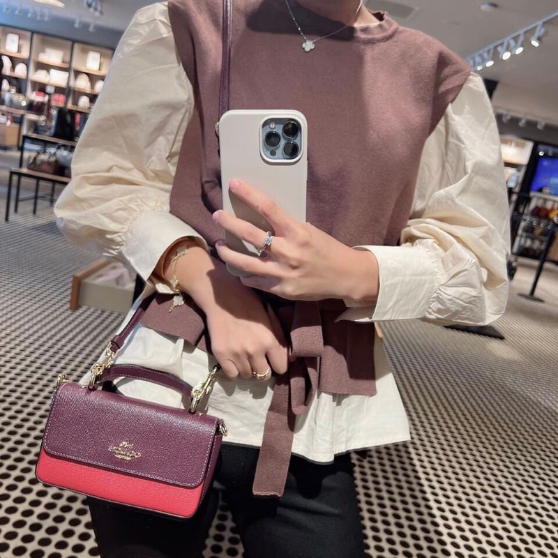 Túi Coach mini đeo chéo