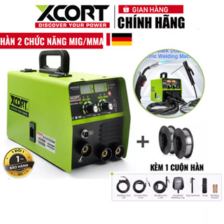 Máy hàn mig không dùng khí XCORT Model MIG-140 Có 2 chức năng MIG/MMA