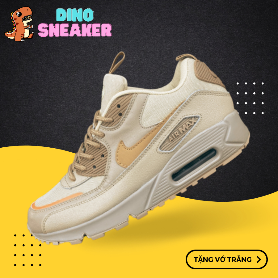 Giày Max 90 Surplus Desert Camo, Max 90 Nâu - Dino.Sneaker99