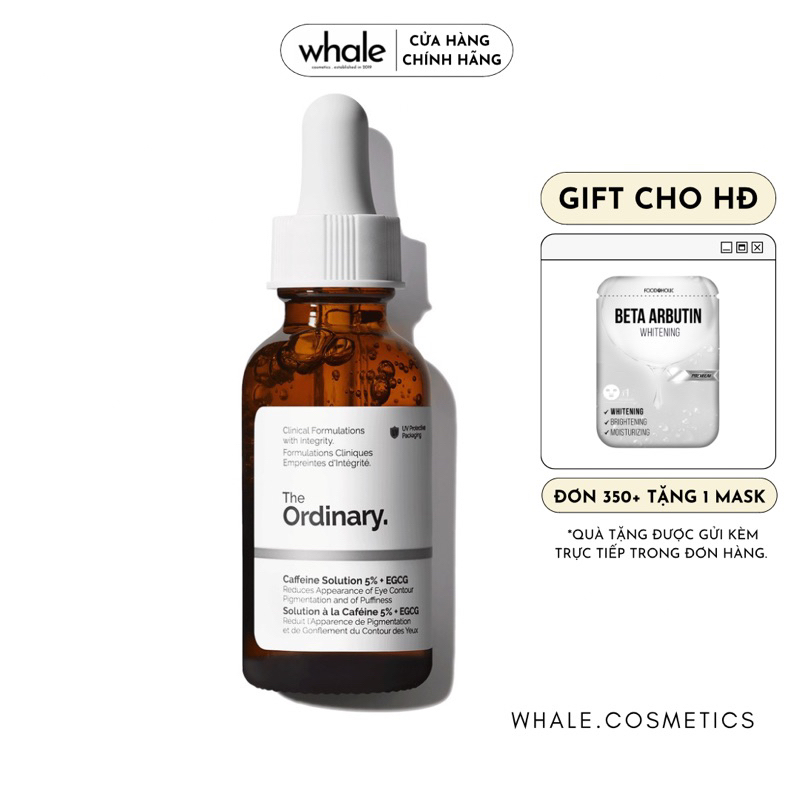 Serum Dưỡng Mắt The Ordinary Caffeine Solution 5% + EGCG Serum