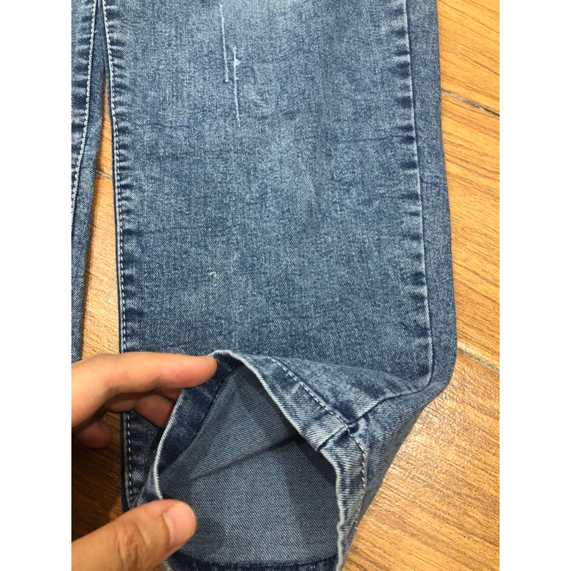 Quần jean bé trai size đại >50kg nam nữ mặc được