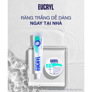 Combo kem đánh răng và bột làm trắng răng và loại bỏ mảng bám Eucryl