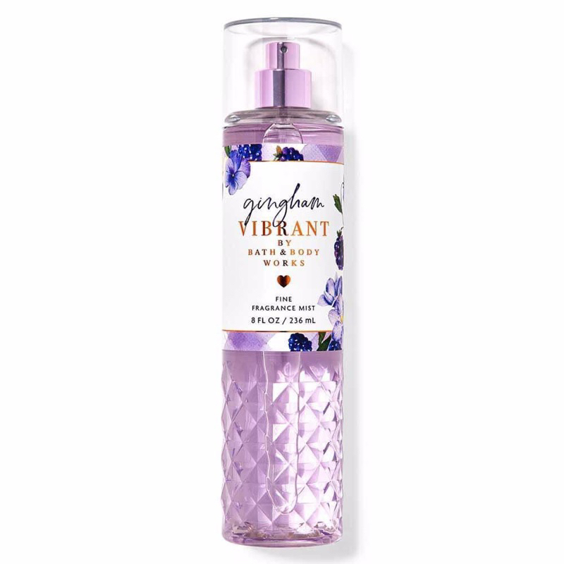 XỊT THƠM BODY MIST GINGHAM  VIBRANT /VỎ CHAI MỚi