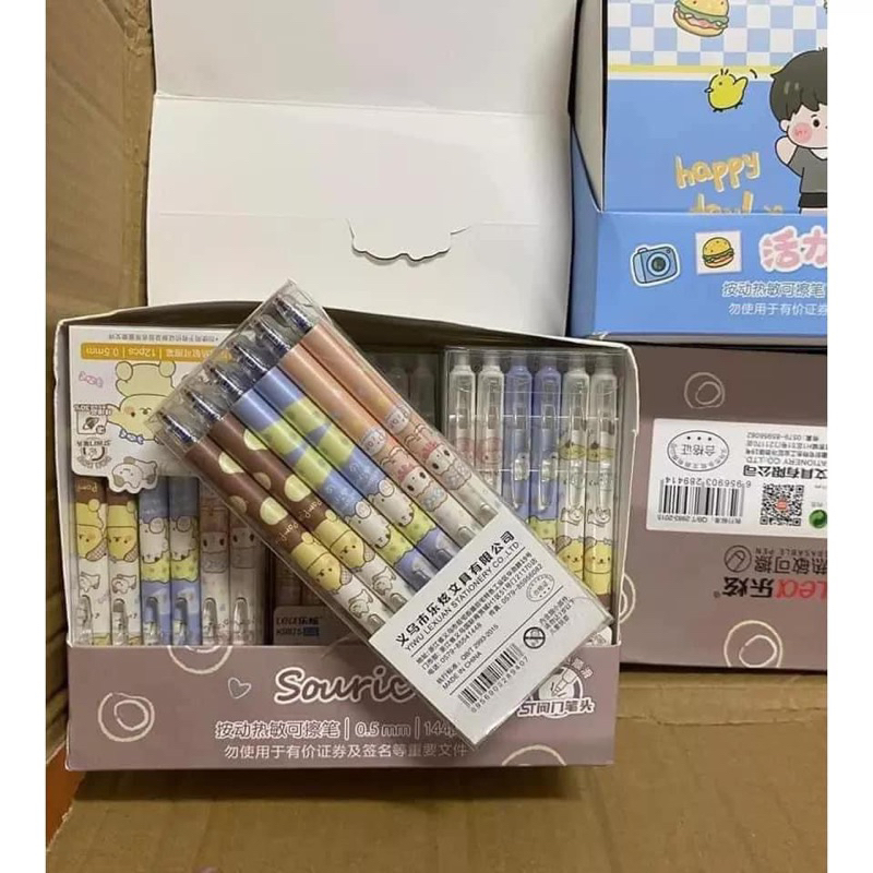 Bút kim bấm tẩy được