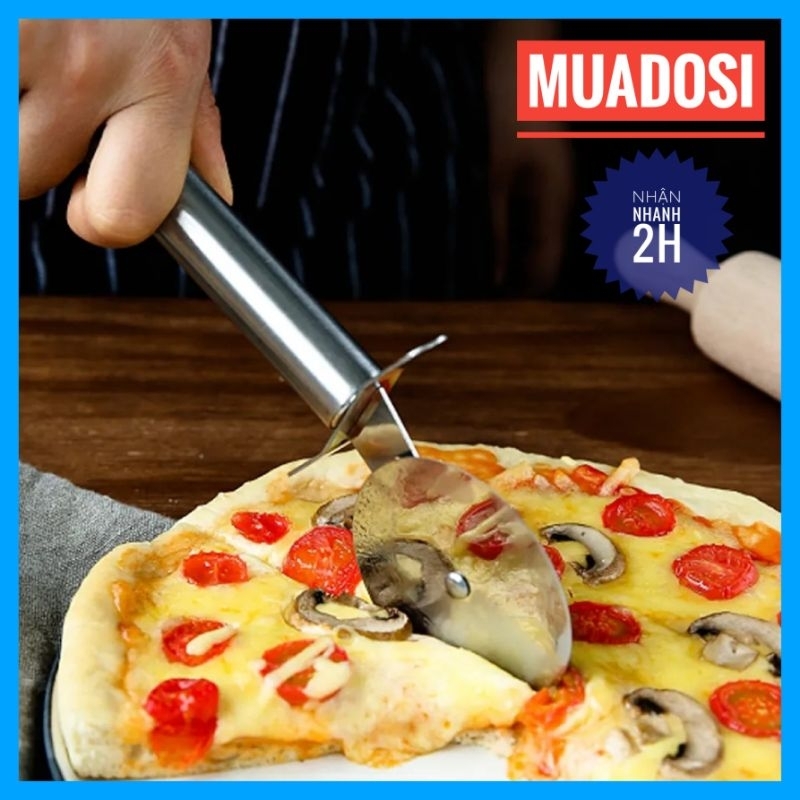 Dao Cắt Bánh Pizza Nhanh Đẹp Tiện Lợi