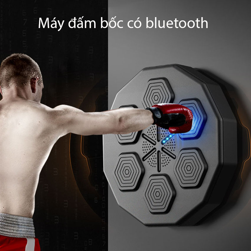 Máy đấm bôc treo tường MRCUE có bluetooth Tập Boxing Theo Nhạc Thông Minh, máy đấm bốc dán tường