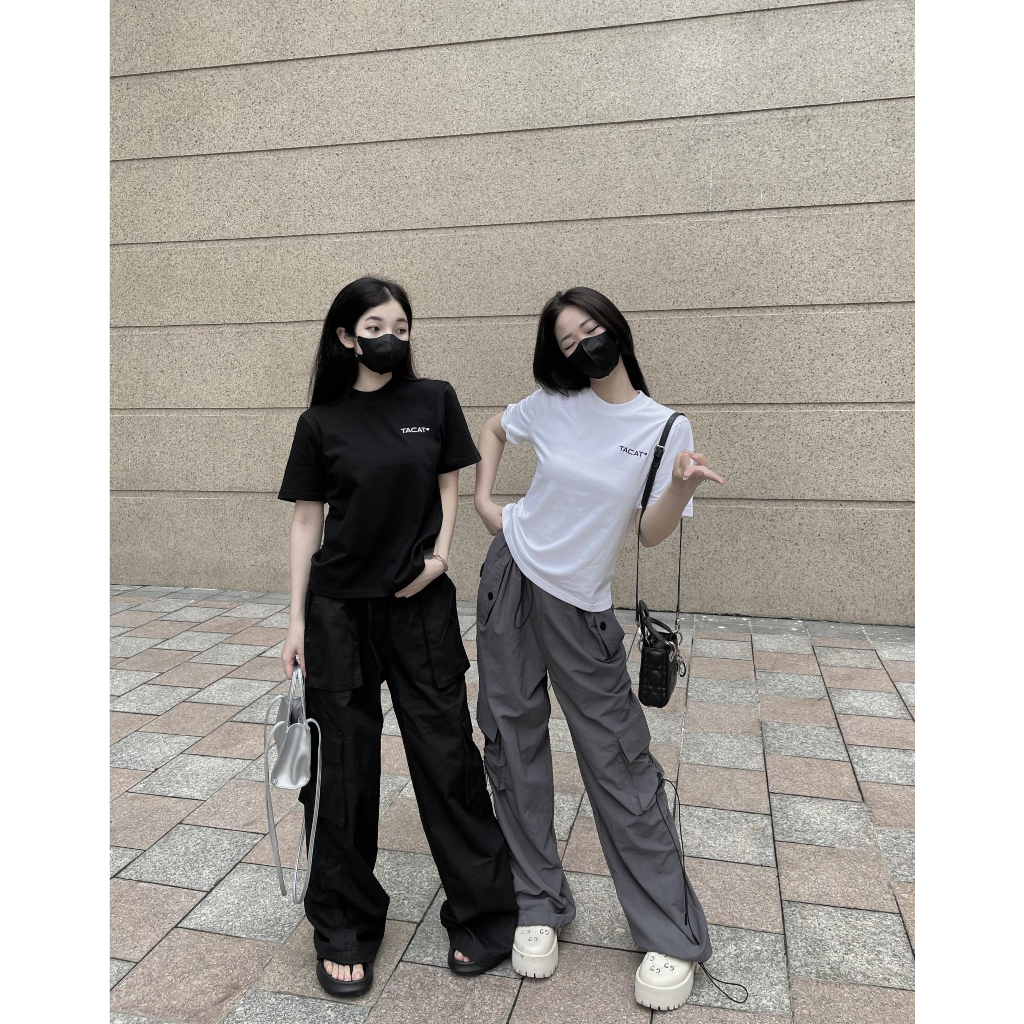 Áo Thun T3 Áo thun Baby Tee TACAT Basic 100% Cotton, Baby Tee Unisex local brand chính hãng