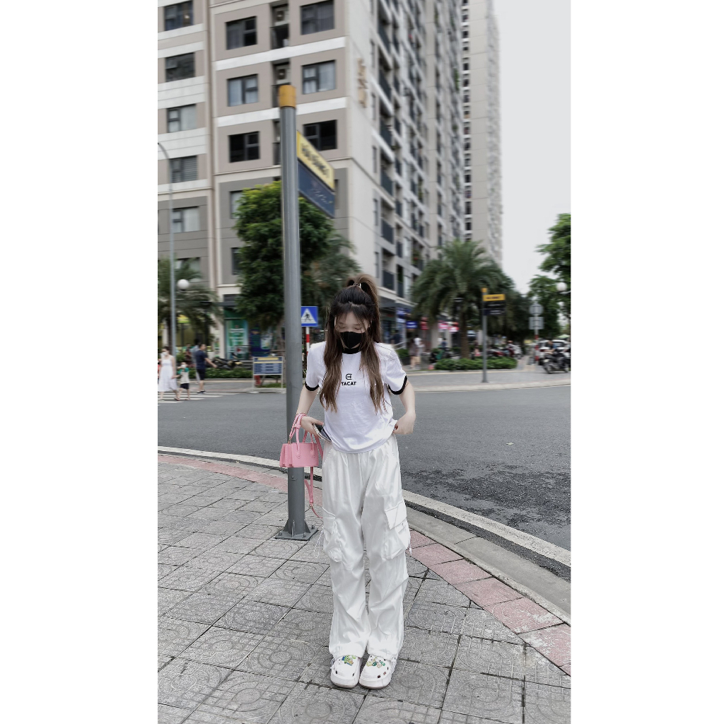 Áo Thun Baby Tee TACAT T2 Signature, baby tee unisex Cotton 100% cotton local brand chính hãng