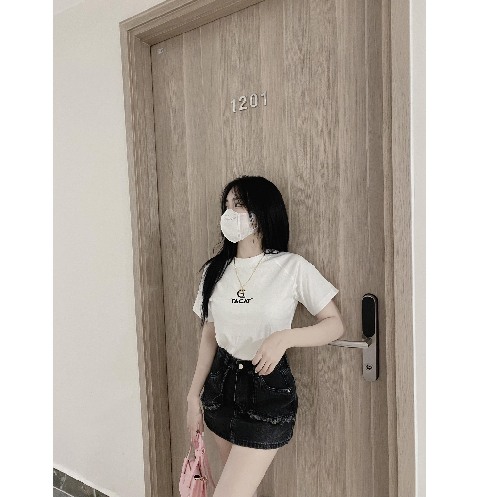 Áo Thun T5 Baby Tee TACAT, Baby Tee Raglan 100% Cotton local brand chính hãng