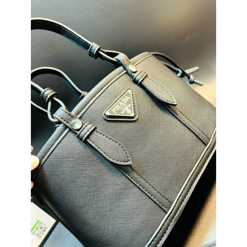 Túi xách nữ Prada dây rút hàng loại 1 Quảng Châu, dây đeo chéo
