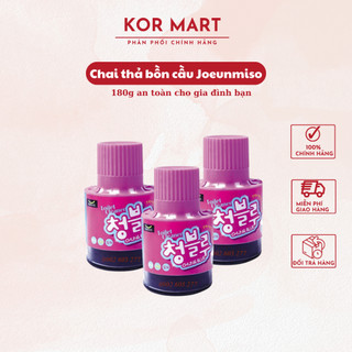 Chai thả bồn cầu hàng Nhập Khẩu Hàn Quốc 180g diệt khuẩn, an toàn cho gia đình bạn