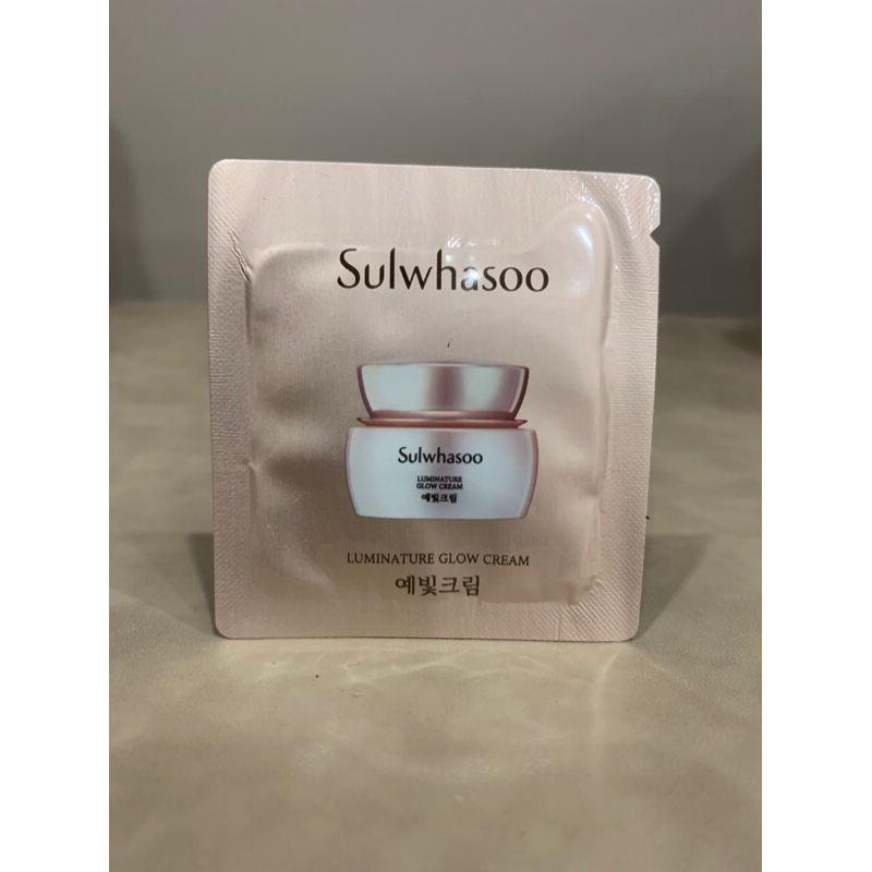 10 Gói sample Kem Dưỡng Sáng Da Sulwhasoo Luminature Glow Cream