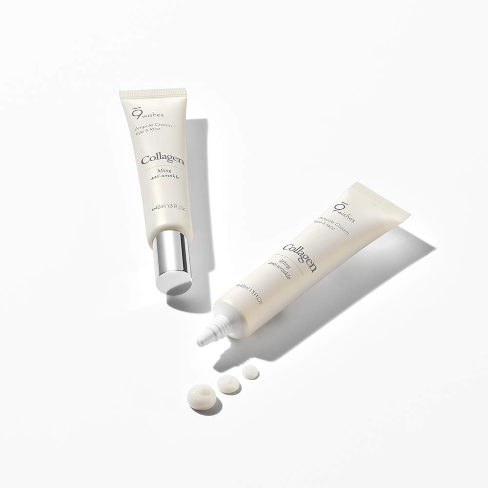 Kem Mắt 9 Wishes Collagen Ampule Eye & Face Cream 40ml