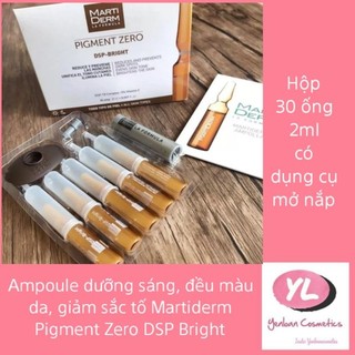 Tinh chất martiderm pigment zero dsp bright dưỡng sáng da , mờ thâm nám