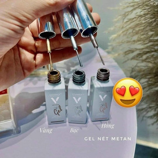 Chai Gel metan cọ nét trang trí móng nail