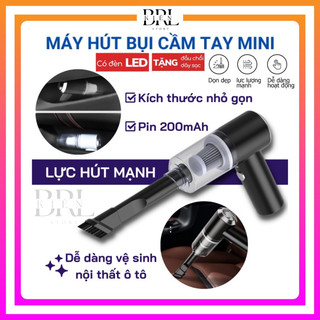 Máy Hút Bụi Cầm Tay Mini 2 in 1 Vacuum Cleaner Bản Nâng Cấp 2021 ⚡️ Lực Hút 9000PA,120W,Đầu Sạc USB Tiện Lợi