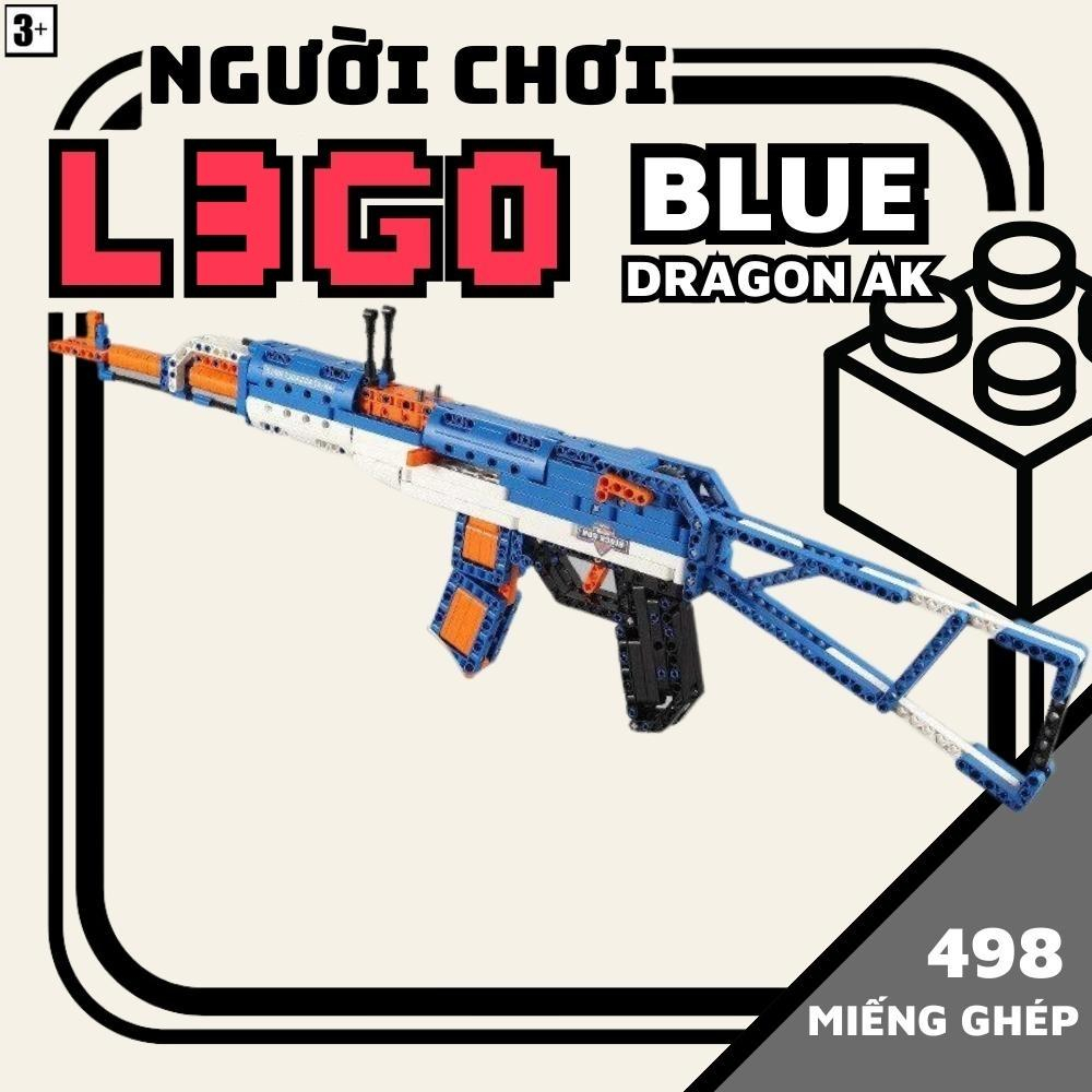 Mô hình Blue Dragon AK ( 73cm) - Mô hình lắp ghép xếp hình thông minh