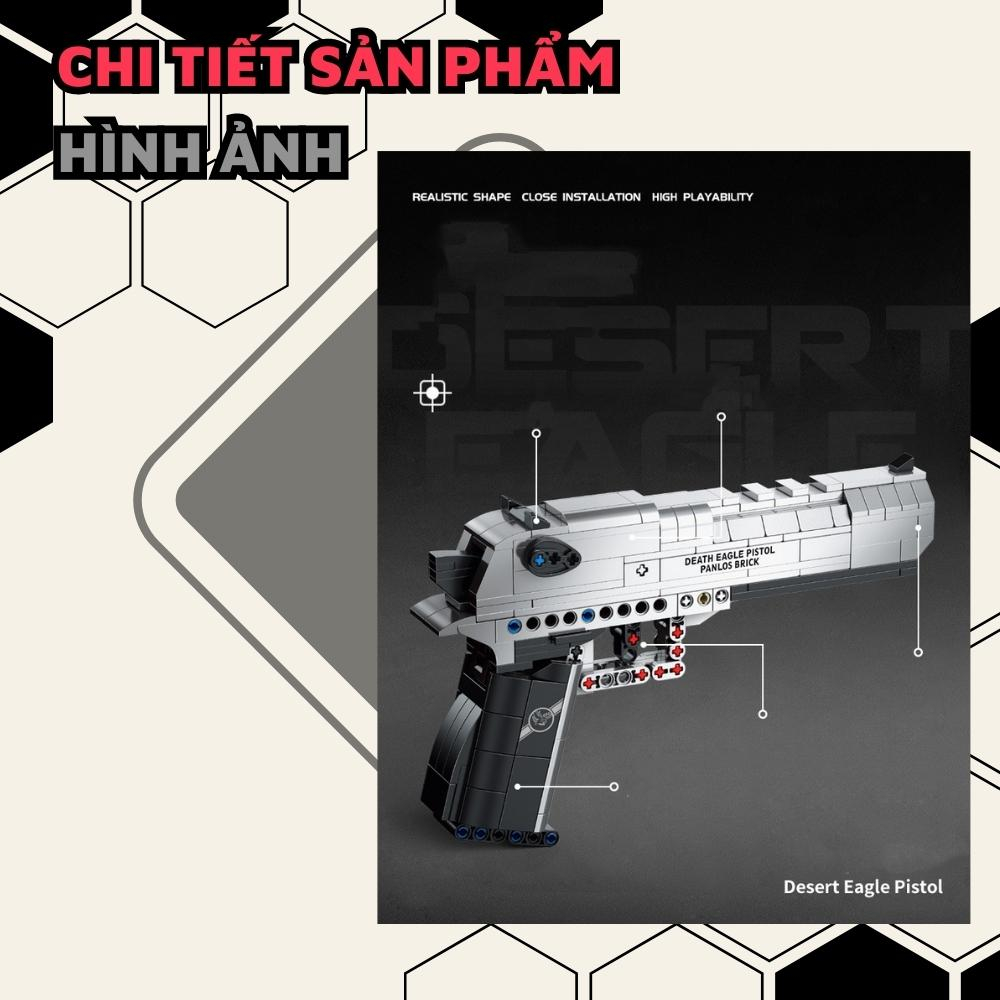 Mô Hình Desert Eagle Pistol  - Mô hình lắp ghép xếp hình thông minh