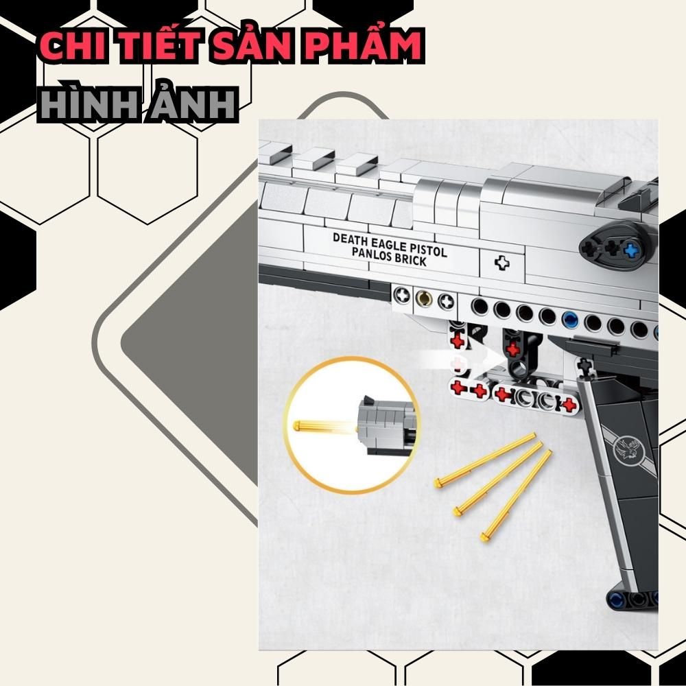 Mô Hình Desert Eagle Pistol  - Mô hình lắp ghép xếp hình thông minh